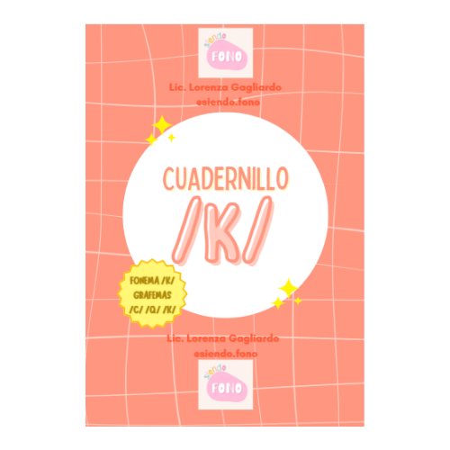 Producto - CUADERNILLO /K/