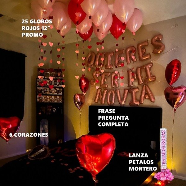 Producto - Combo propuesta queres ser mi novia