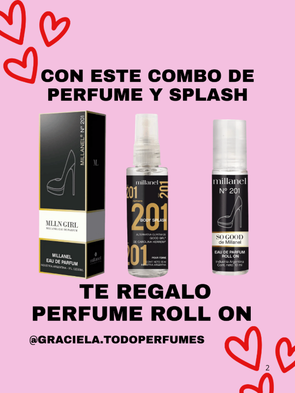 Producto - COMBO PERFUME  ALT DE GOOD GIRL 30 ML Y BODY SPLASH  CON ROLL ON  DE REGALO