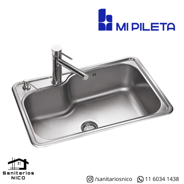 Producto - Bacha de acero inoxidable de lujo