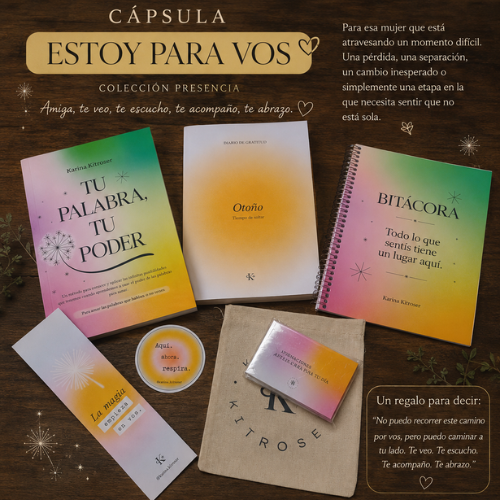 Producto - CÁPSULA "Estoy para vos"