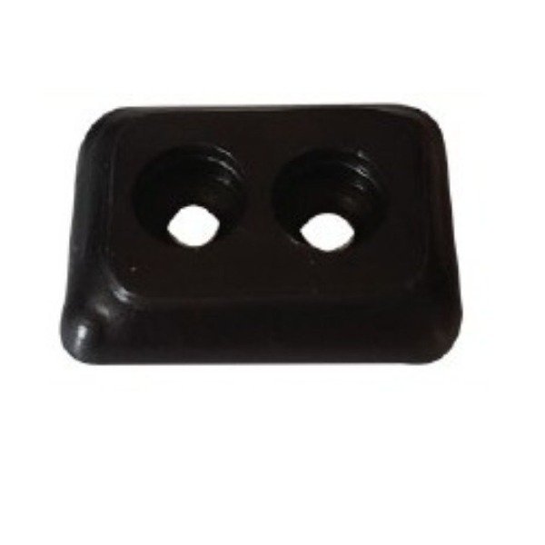 Producto - Regatón Plástico Base Rectangular P/madera X50 Unidades