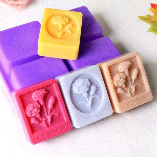 Producto - Molde jabon flores