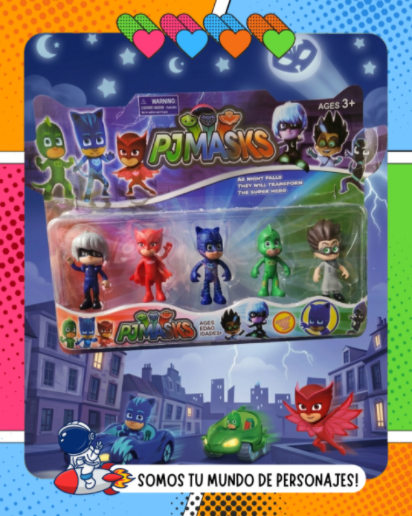 Producto - Pj Masks blister x5