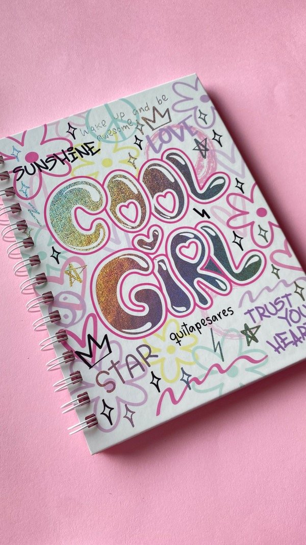 Producto - Cuaderno Cool girl Mooving