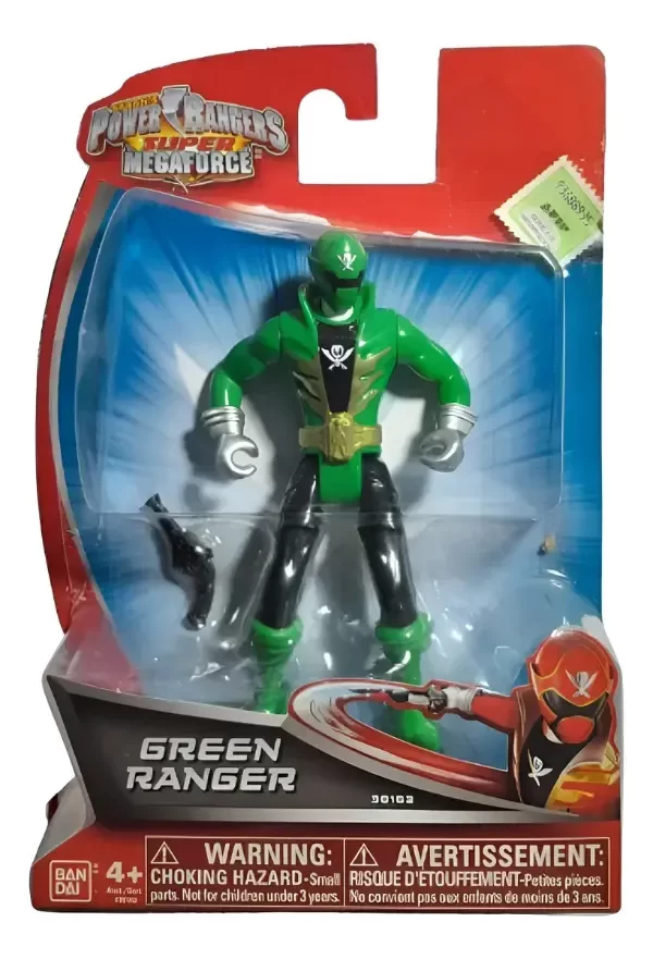 Producto - Fallado!! Power Rangers Green Ranger Alto 11 Cm