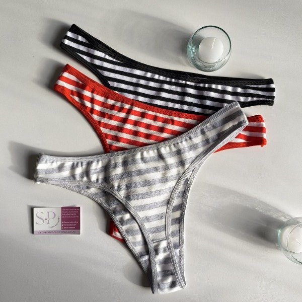 Producto - Pack x3 colales rayadas