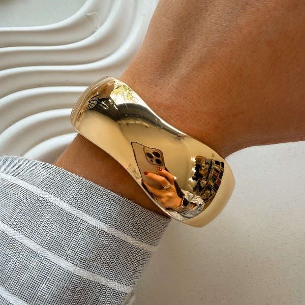 Producto - Brazalete ALHUE dorado