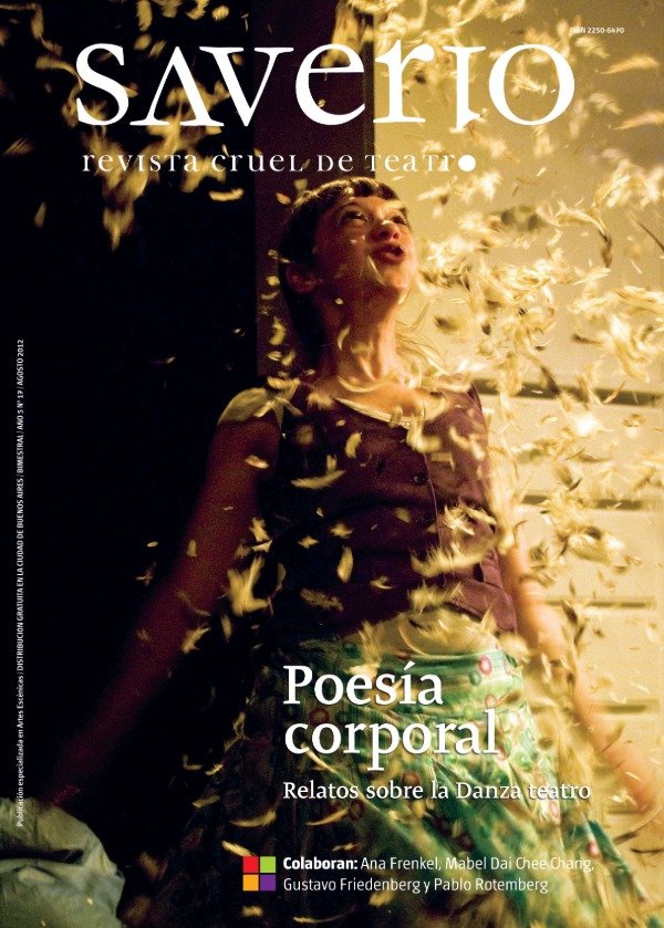 Producto - Saverio Revista cruel de teatro 17. Poesía corporal. Danza teatro