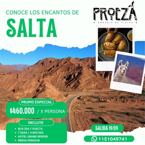 Producto - Salta en Septiembre