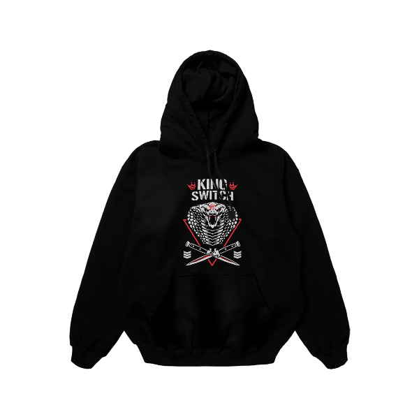 JAY WHITE [AEW - King Switch Cobra Logo - Buzo Canguro]