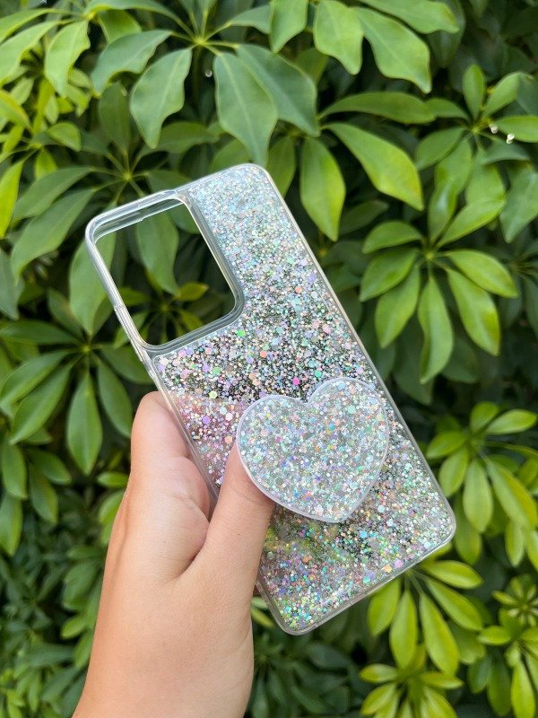 Producto - G04 / g04s / e14 / g24 funda brillo con pop plateado