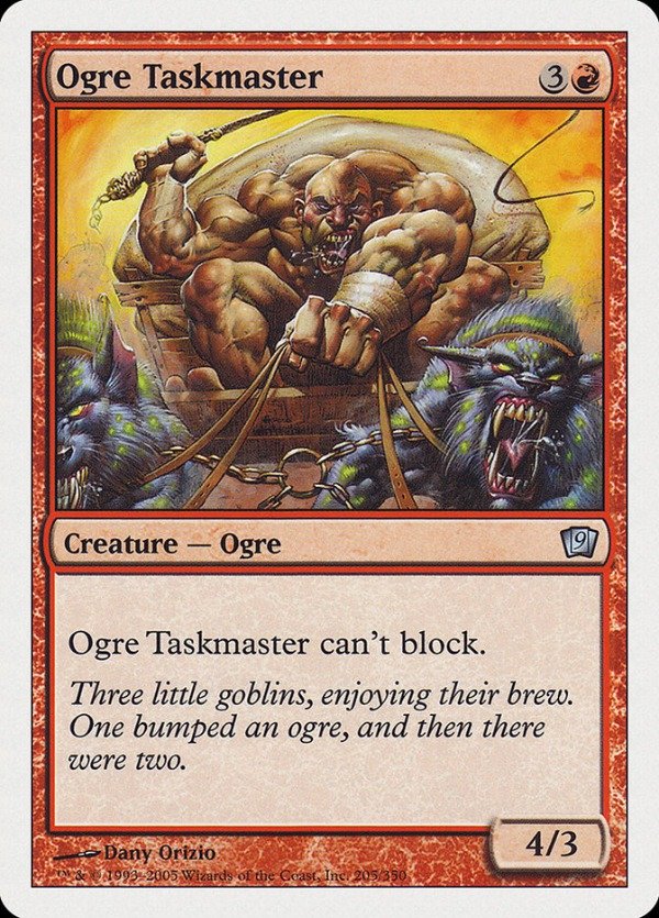 Producto - Ogre Taskmaster  Ninth Edition