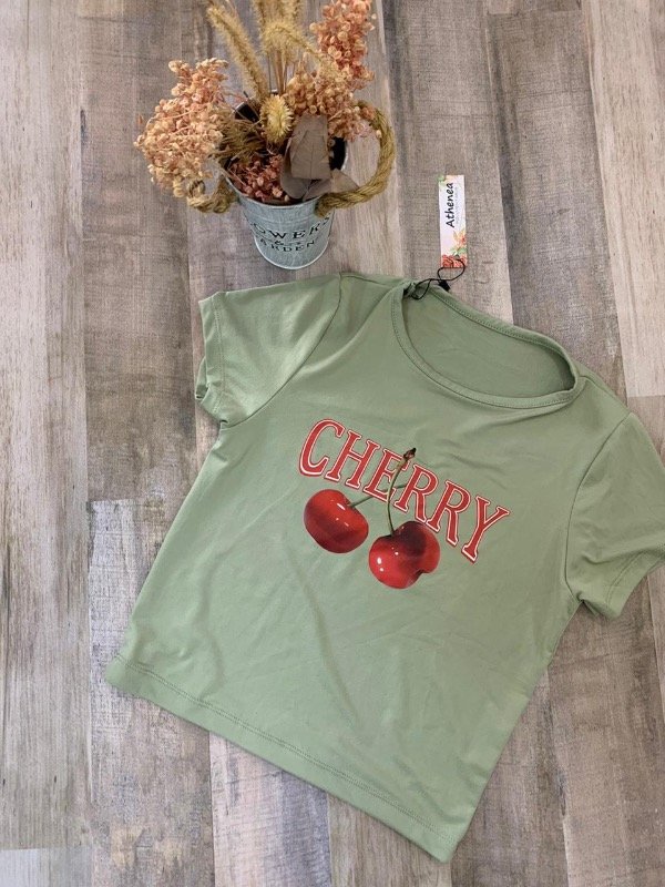 Producto - Baby Tee Cherrys