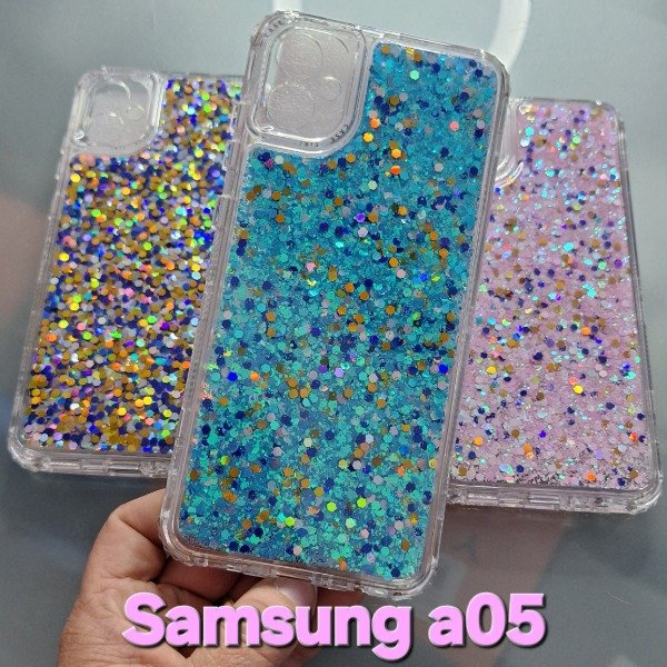 Producto - Fundas glitter 360. Samsung a05