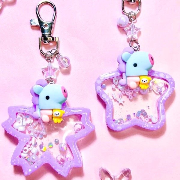 Producto - Shakers BT21 Mang (Forma Sakura y Estrella).