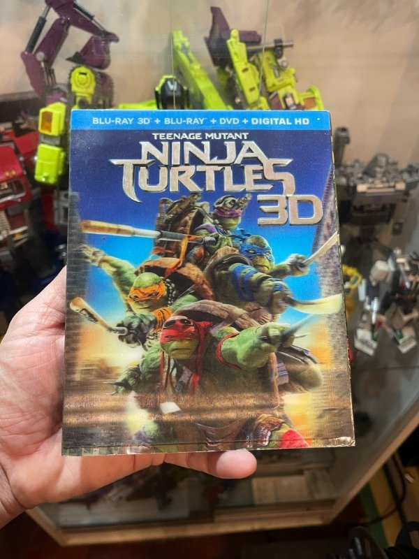 Producto - TEENAGE MUTANT NINJA TURTLES 3D Bluray con sleeve cover (USADA)
