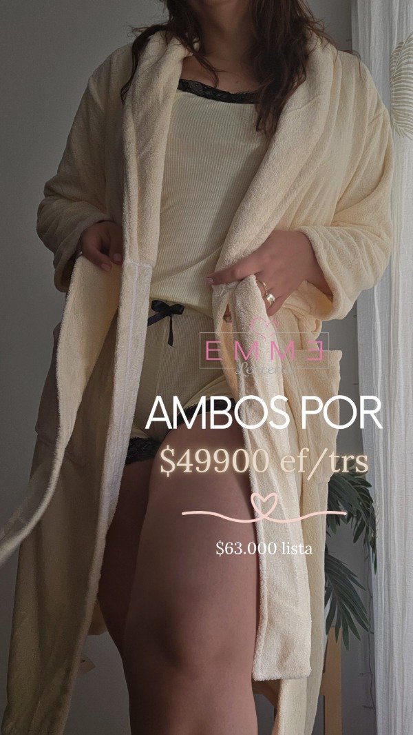 Producto - PROMO Bata + Pijama morley, hueso+amarillo pastel. - 49900 Ef/Trs