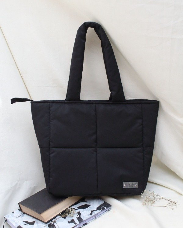 Producto - Puff Tote Bag (negra)