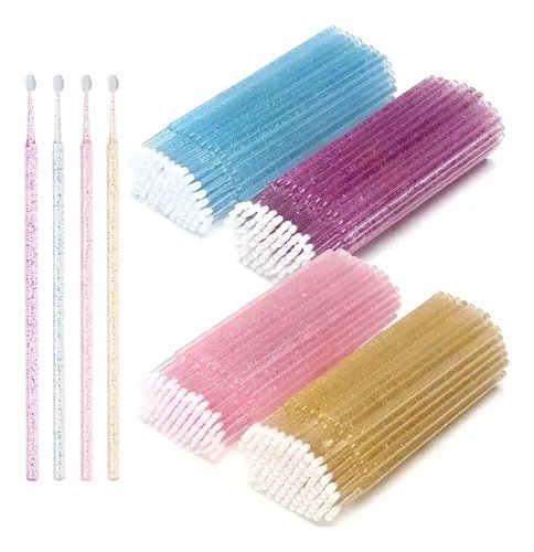 Producto - MICROHISOPOS GLITTER X100 UNIDADES