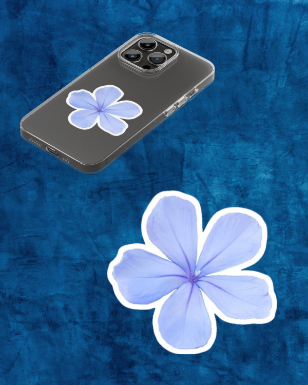 Producto - Flor celeste