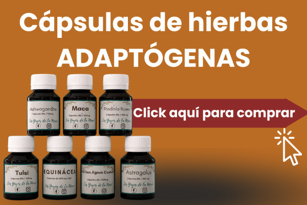 Producto - Adaptógenos en cápsulas: Ashwagandha, Rhodiola, Tulsi, Neem, Vitex, Bacopa y más - 0