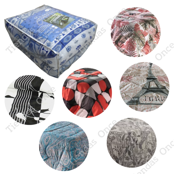 Producto - Acolchados 1 plaza 1/2 - por 3 unidades