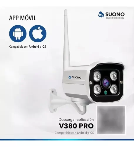 Producto - Camara Exterior Wifi Visión Nocturna Sensor De Movimiento Infrarrojo