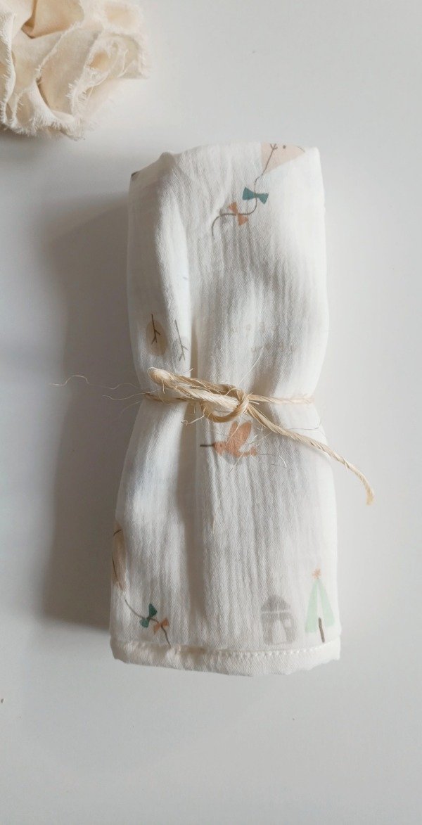 Producto - Manta baby cotton unisex cometas