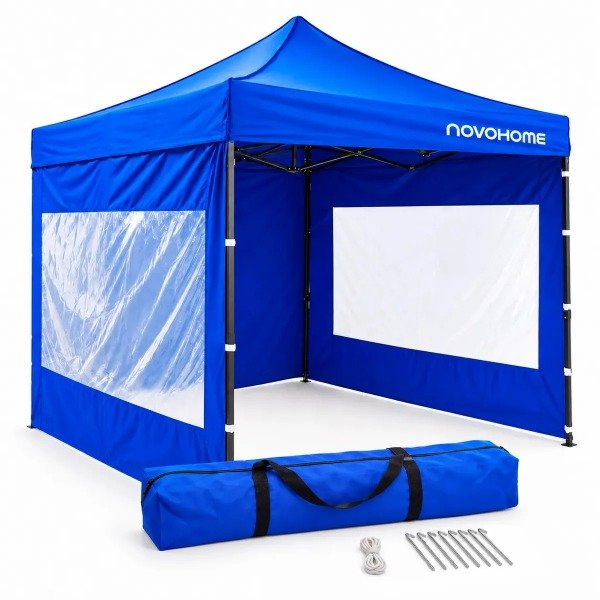 Producto - GAZEBO NOVO HOME CON PAREDES 3 X 3 - AZUL - 3