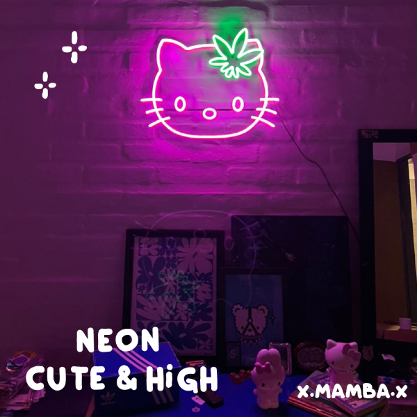Producto - LED NEON Kitty Cute-High