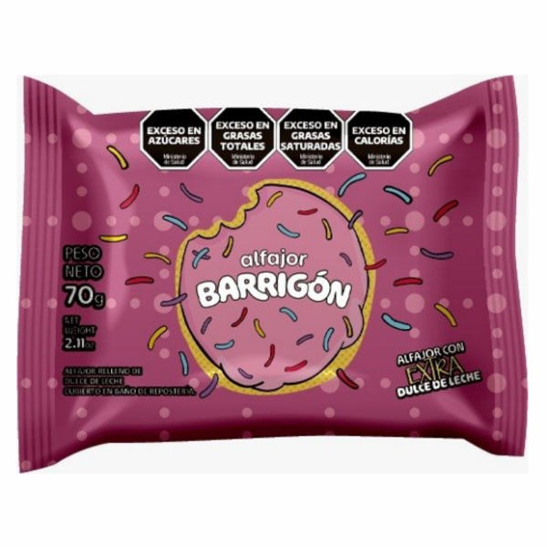 Producto - Alfajor Barrigón 70g