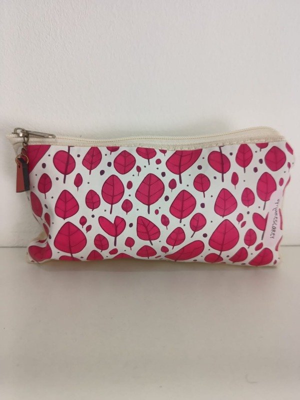 Producto - Cartuchera Hojitas / Fucsia - 2