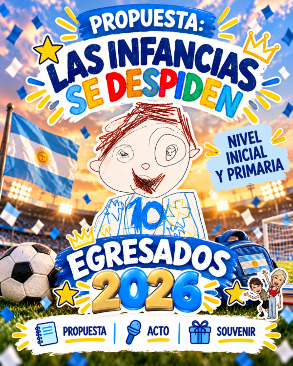 Producto - PROPUESTA: LAS INFANCIAS SE DESPIDEN. EGRESADOS 2026