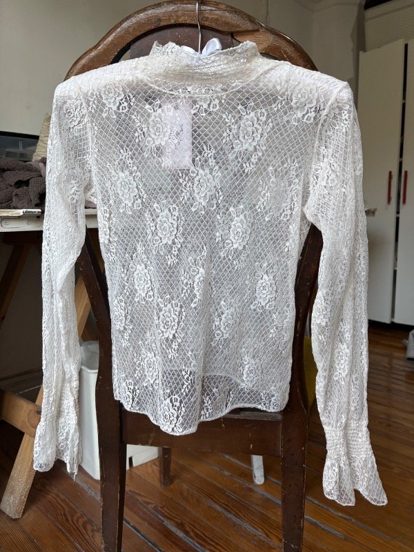 Producto - Remera mesh blanca Talle M