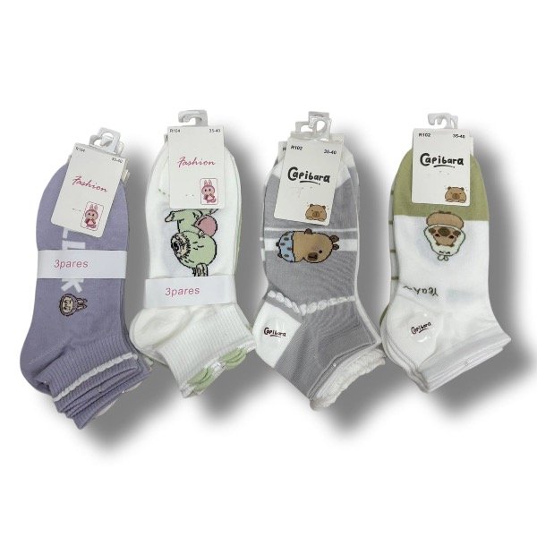 Producto - DOCENA CERRADA - Amanecer Labubu y Capibara - Adultos