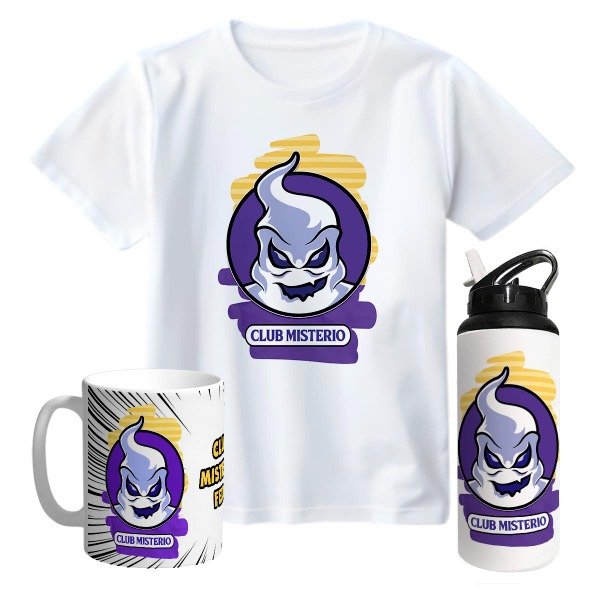 Producto - Remeras con Taza Plástica y Botella Hoppy Polimero: VARIOS PERSONAJES