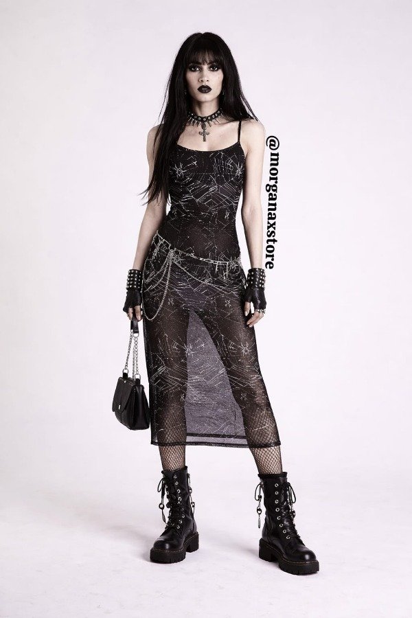 Producto - Vestido Spiderweb Dark