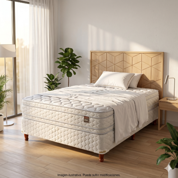 Producto - Sommier y Colchón Piero Meditare Europillow 190x100 - 0