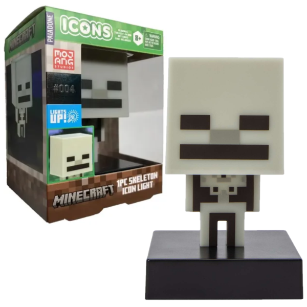 Producto - Minecraft Skeleton Light Paladone Icons