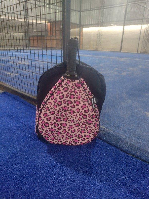 Producto - Negra con animal print rosa - 1