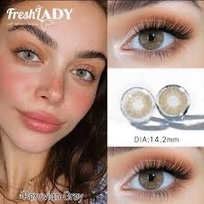 Producto - Pupilentes Peruvian Gray FRESHLADY