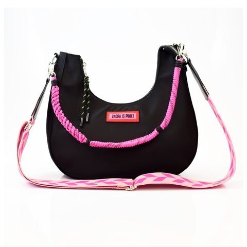 Producto - CARTERA HOBO LINEA PINK NYLON 33X29CM SKORA