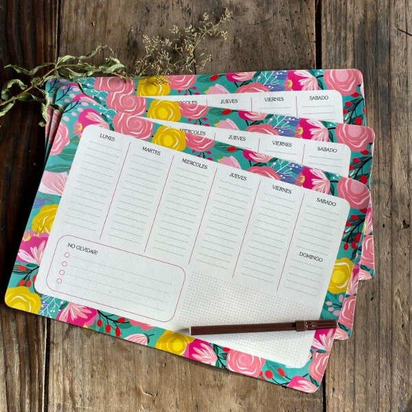 Producto - Pizarra Imantada - Flores