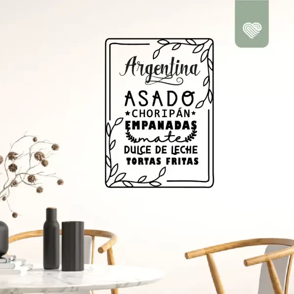 Producto - 787 Vinilo Asado argentina