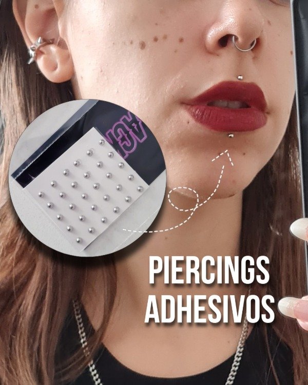 Producto - Mini Plancha de Piercing Adhesivos