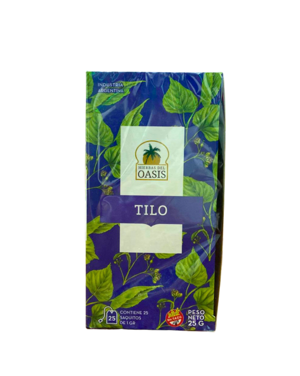 Producto - TÉ DE TILO OASIS 25 SAQUITOS