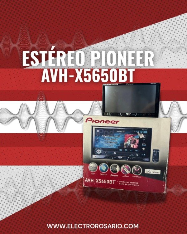 Producto - ESTEREO PIONEER AVH-X5650BT