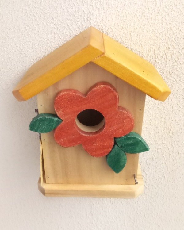 Producto - Casa para pájaros "Flor de Dalia" - 2