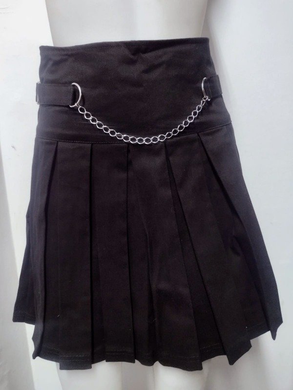 Producto - pollera cadenas black